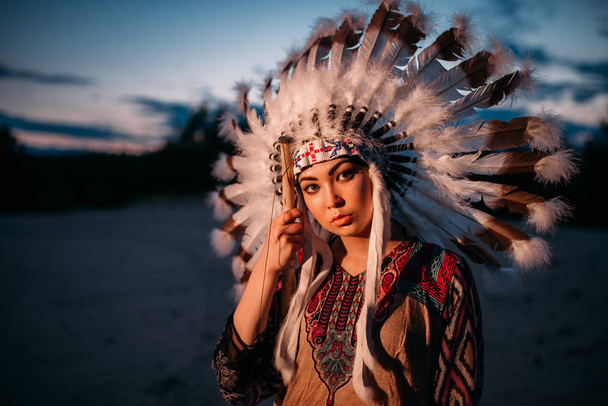 Donna indiana americana
 - Foto, immagini