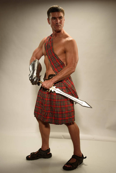 muž highlander - Fotografie, Obrázek