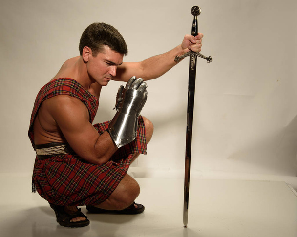 The handsome highlander awaits - Photo, Image