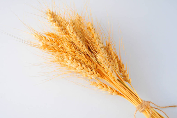 Ripe wheat bran on the table - Photo, Image