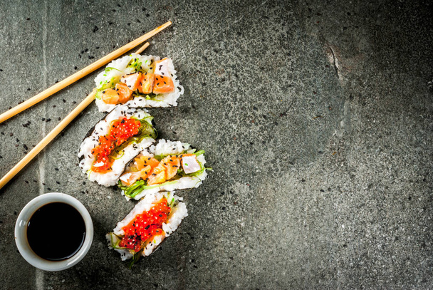 Мини суши тако
 - Фото, изображение
