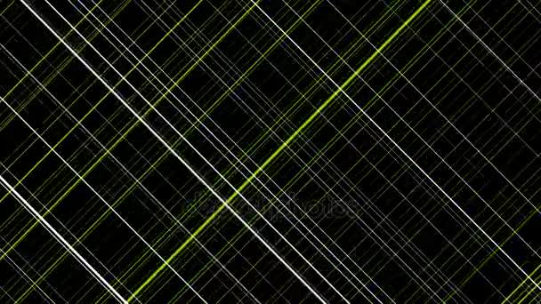 Abstrato Diagonal Branco Verde Linhas de fundo Loop
 - Filmagem, Vídeo
