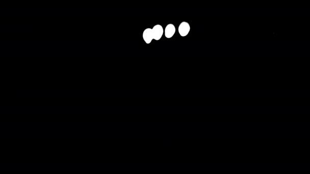 Tinta blanca goteando sobre fondo de pantalla negro
 - Metraje, vídeo