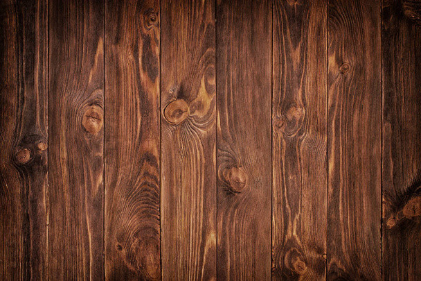 dřevěné prkenné hnědá textura pozadí zblízka - Fotografie, Obrázek