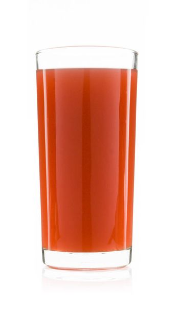 pomegranate juice in a glass isolated  - Foto, Bild