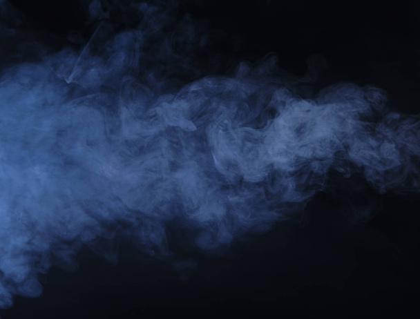 Abstract blue smoke - Photo, Image