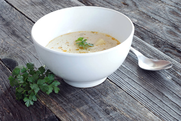 органічні картопляний суп
 - Фото, зображення