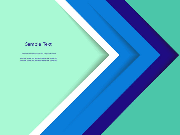 Abstract colorful report cover template design.  - Vektor, Bild