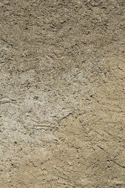 Detail of a beige structured plaster wall - Foto, Imagem