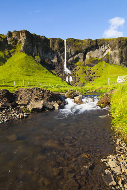  падіння Ісландії Kirkjubjarklaustur Skaftafel  - Фото, зображення