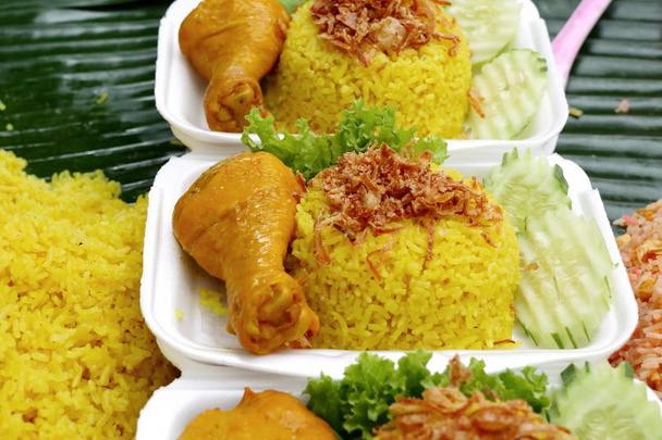 Biryani ρύζι με κοτόπουλο - Φωτογραφία, εικόνα