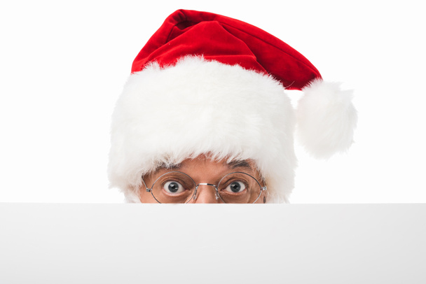 Santa claus s prázdnou kartou - Fotografie, Obrázek