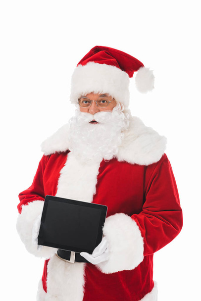 santa claus with digital tablet - Foto, Imagem