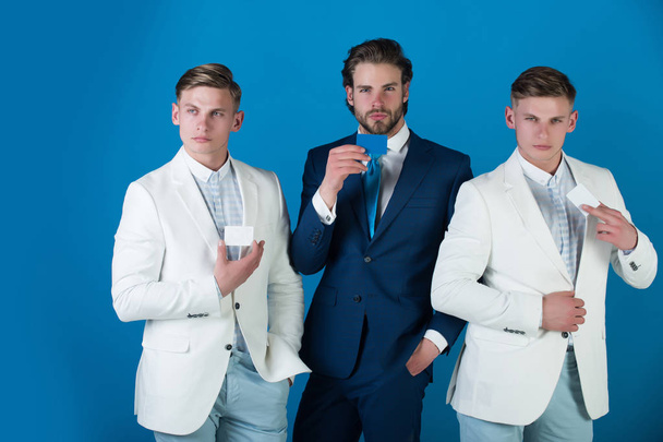 Men wearing formal suits - Valokuva, kuva