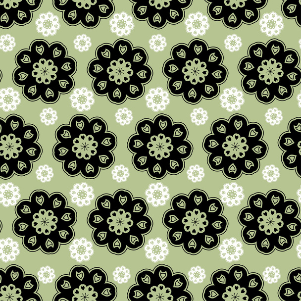 Seamless vintage floral pattern - Vektor, kép