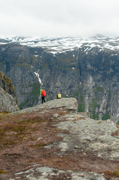 Trolltunga in Norway is fabulous beauty - Photo, image