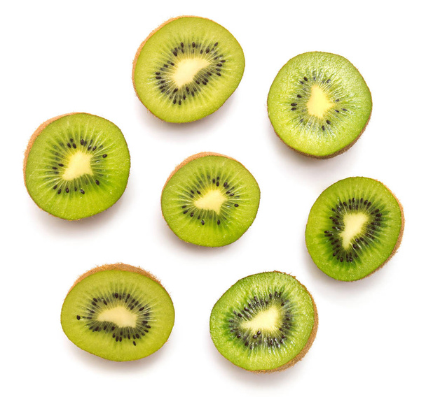 Kiwi fruit isolated on white background - Foto, Imagen