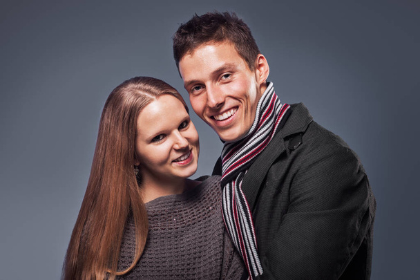 Young beautiful couple in love - Valokuva, kuva