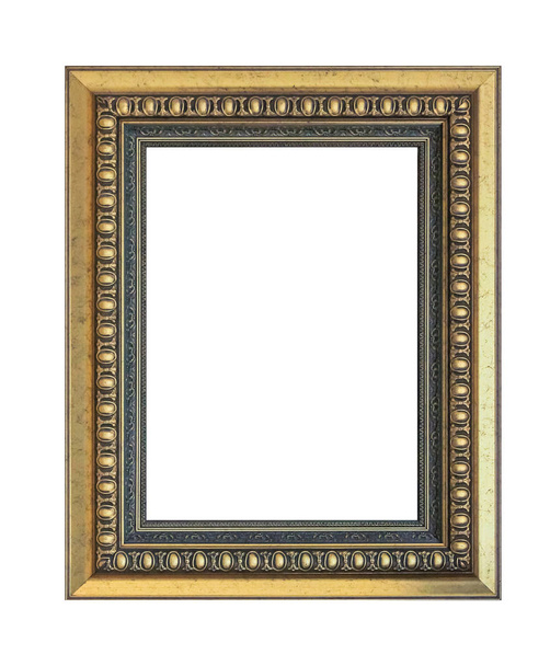 cadre photo en or. isolé sur blanc
 - Photo, image