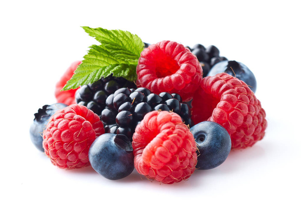 Fresh berries in closeup - Foto, Imagem