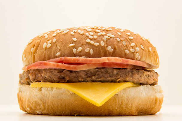 Sanduiche X Bacon de Hamburger - Foto, imagen