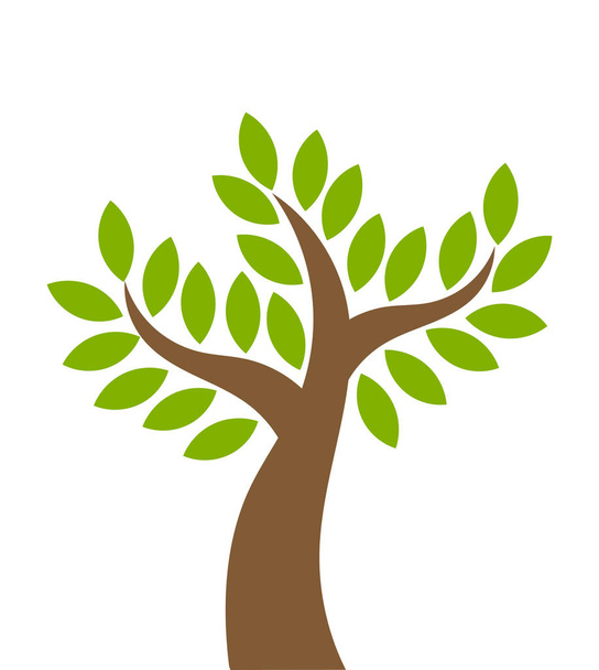 Simple tree vector - Vektor, obrázek