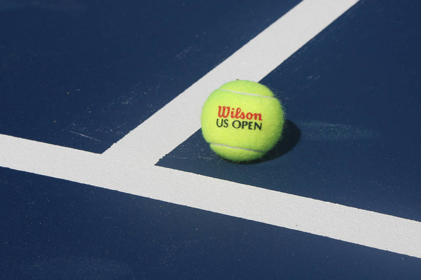 US Open Wilson tennis ball at Billie Jean King National Tennis Center - Фото, изображение