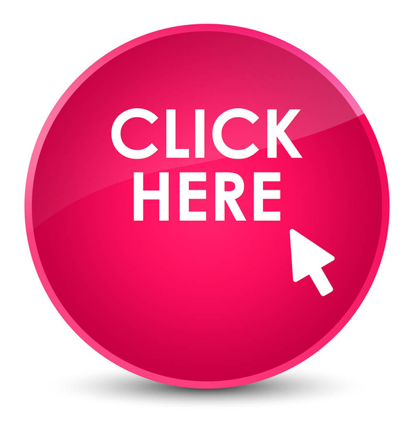 Haga clic aquí elegante botón redondo rosa
 - Foto, imagen