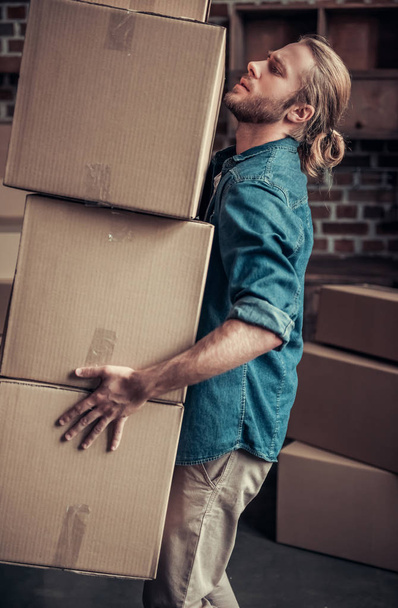 Handsome guy moving - Photo, Image