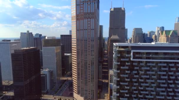 Chicago skyscraper view - Footage, Video