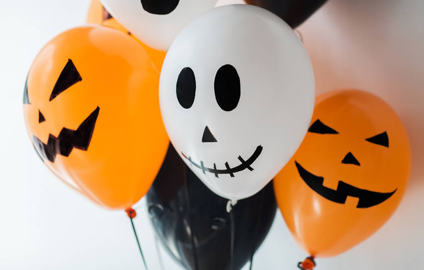 straszny powietrze balony dekoracje dla halloween party - Zdjęcie, obraz