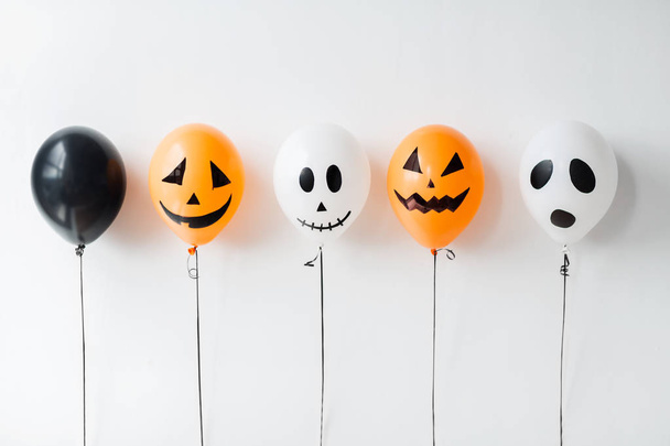scary air balloons decoration for halloween party - Fotoğraf, Görsel