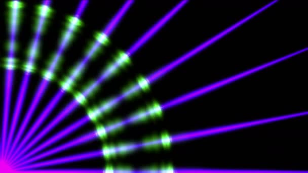 4 k μικροκυμάτων halo μοτίβο, φώτα νέον επιστήμη μελλοντικής ακτινοβολίας ενέργειας δεδομένα της σάρωσης - Πλάνα, βίντεο