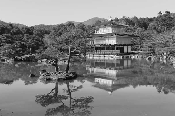 Black and White, Zen Buddhist temple - Photo, Image