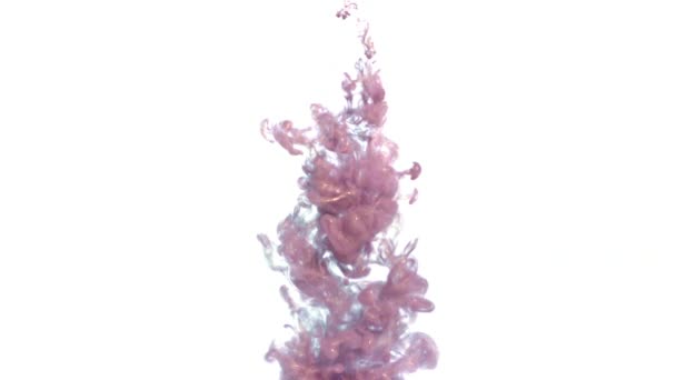 Tinta púrpura en agua
 - Metraje, vídeo