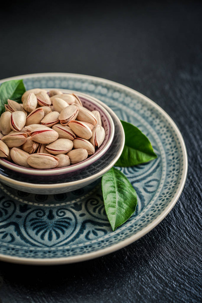 Pistachios in shell - Photo, image