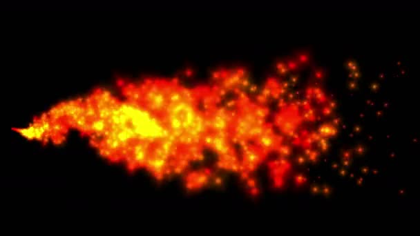 4 k スパーク花火背景、きらめく粒子を溶接、照らされたフレア火 - 映像、動画