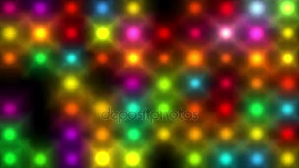 4k couleur néon point matrice, boîte de nuit bar disco conduit la lumière dans le fond de la scène
. - Séquence, vidéo