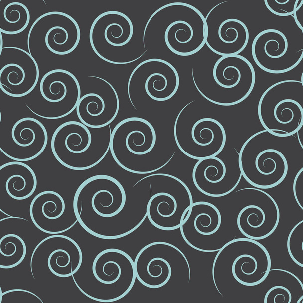 Vektor nahtlose Muster. moderne stilvolle Textur. sich wiederholende Spiralen Hintergrund - Vektor, Bild