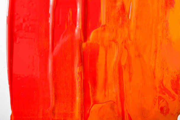 Палітра з барвистою змішаною текстурою олійних фарб
 - Фото, зображення