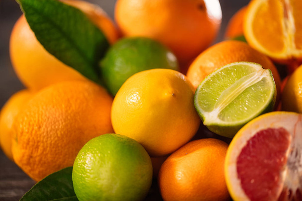 Fresh fruit. Mixed fruit. Fruit background - Фото, изображение