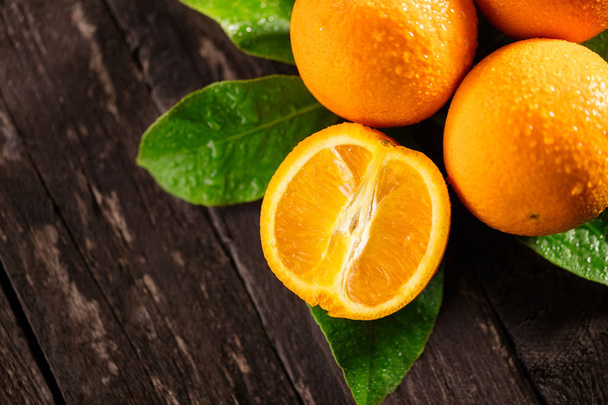 Nutritional Value of orange. orange or citrus - Zdjęcie, obraz