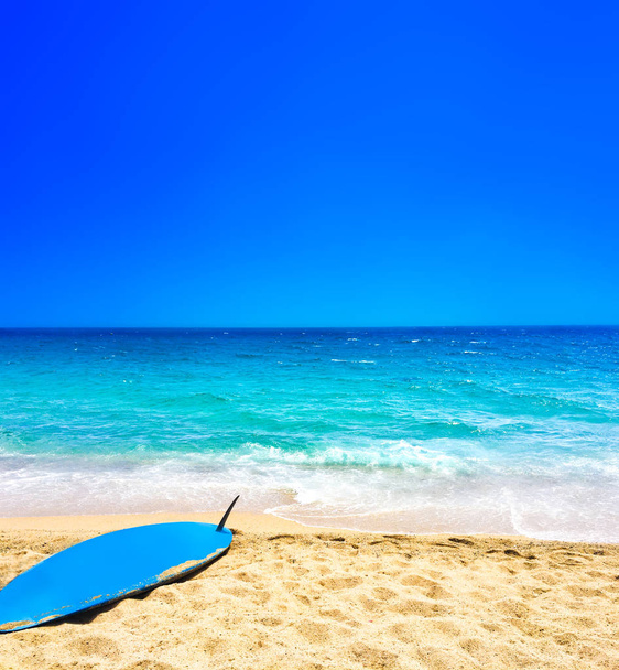 Beach, sea and surf background. - Foto, Imagen