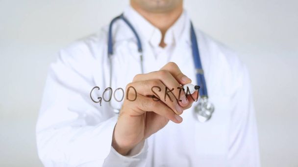 Dobrý kožní lékař psaní na sklo - Fotografie, Obrázek