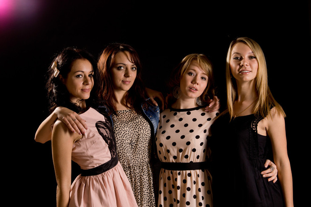 Four sexy teenage girls - Fotografie, Obrázek
