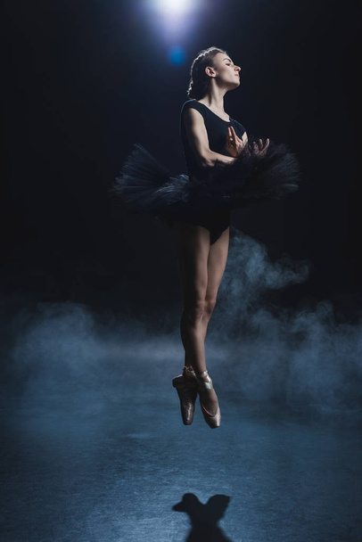 ballerina dancing in pointe shoes - Photo, Image
