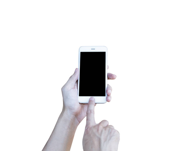 Smartphone in der Hand - Foto, Bild