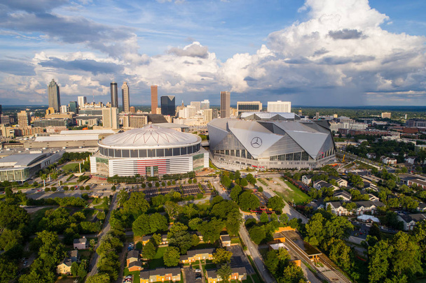 Mercedes Benz Arena Atlanta Downtown - Foto, imagen