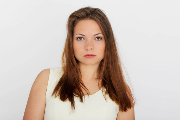 Angry young woman - Fotó, kép