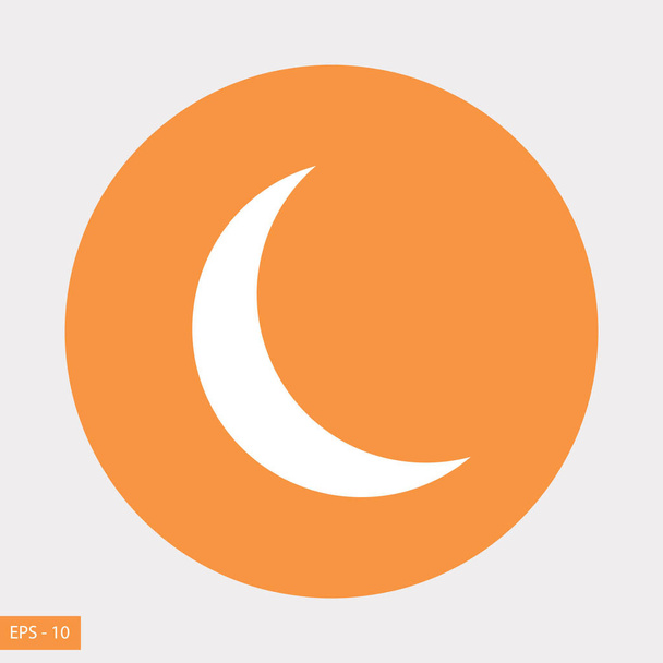 Luna icono vector
 - Vector, imagen